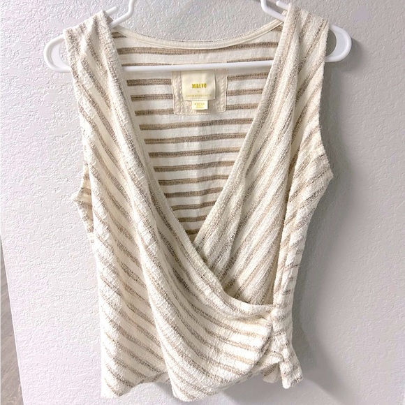 Maeve for Anthropologie V-Neck Sleeveless Top. Size M - Picture 2 of 7